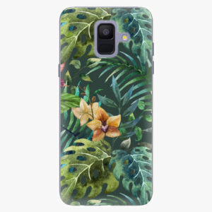 Plastový kryt iSaprio - Tropical Green 02 - Samsung Galaxy A6
