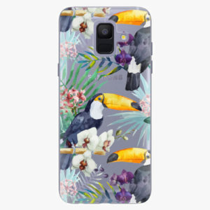 Plastový kryt iSaprio - Tucan Pattern 01 - Samsung Galaxy A6