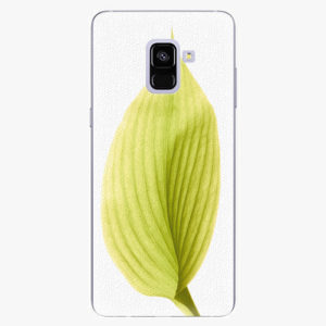 Plastový kryt iSaprio - Green Leaf - Samsung Galaxy A8 Plus