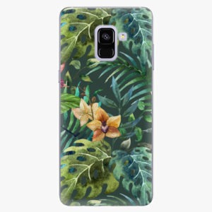 Plastový kryt iSaprio - Tropical Green 02 - Samsung Galaxy A8 Plus