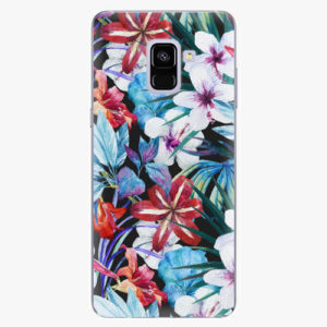 Plastový kryt iSaprio - Tropical Flowers 05 - Samsung Galaxy A8 Plus