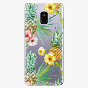 Plastový kryt iSaprio - Pineapple Pattern 02 - Samsung Galaxy A8 Plus