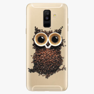 Plastový kryt iSaprio - Owl And Coffee - Samsung Galaxy A6 Plus