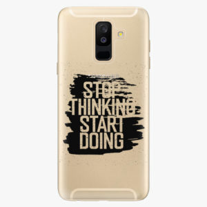 Plastový kryt iSaprio - Start Doing - black - Samsung Galaxy A6 Plus