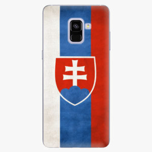 Plastový kryt iSaprio - Slovakia Flag - Samsung Galaxy A8 Plus