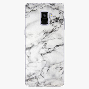 Plastový kryt iSaprio - White Marble 01 - Samsung Galaxy A8 Plus