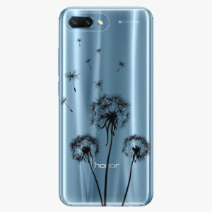 Plastový kryt iSaprio - Three Dandelions - black - Huawei Honor 10