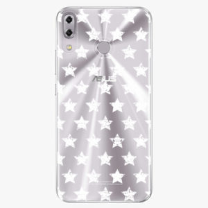 Plastový kryt iSaprio - Stars Pattern - white - Asus ZenFone 5 ZE620KL