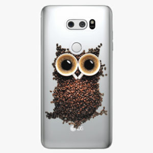 Plastový kryt iSaprio - Owl And Coffee - LG V30