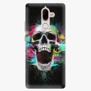 Plastový kryt iSaprio - Skull in Colors - Nokia 7 Plus