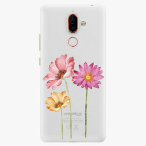 Plastový kryt iSaprio - Three Flowers - Nokia 7 Plus