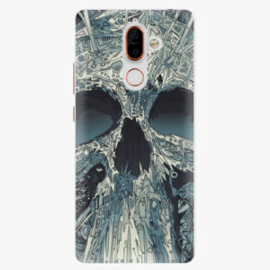 Plastový kryt iSaprio - Abstract Skull - Nokia 7 Plus