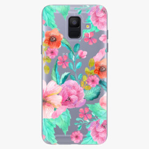 Plastový kryt iSaprio - Flower Pattern 01 - Samsung Galaxy A6