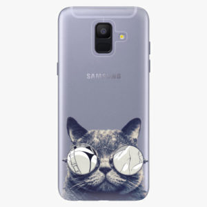 Plastový kryt iSaprio - Crazy Cat 01 - Samsung Galaxy A6