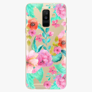 Plastový kryt iSaprio - Flower Pattern 01 - Samsung Galaxy A6 Plus