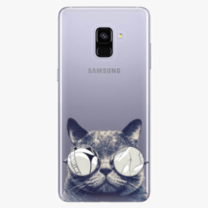Plastový kryt iSaprio - Crazy Cat 01 - Samsung Galaxy A8 Plus