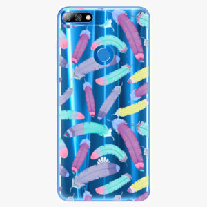 Plastový kryt iSaprio - Feather Pattern 01 - Huawei Y7 Prime 2018