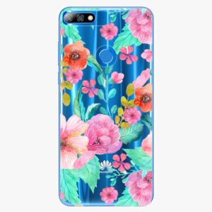Plastový kryt iSaprio - Flower Pattern 01 - Huawei Y7 Prime 2018
