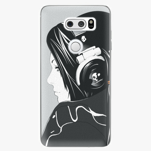 Plastový kryt iSaprio - Headphones - LG V30 Plastový kryt iSaprio - Headphones - LG V30
