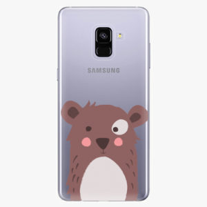 Plastový kryt iSaprio - Brown Bear - Samsung Galaxy A8 Plus