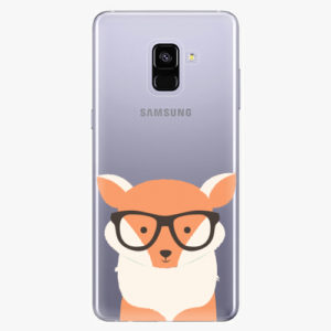Plastový kryt iSaprio - Orange Fox - Samsung Galaxy A8 Plus