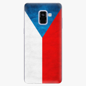Plastový kryt iSaprio - Czech Flag - Samsung Galaxy A8 Plus