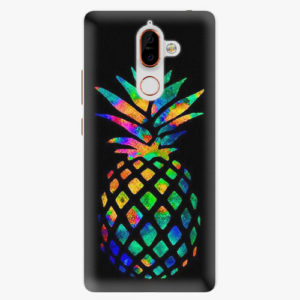 Plastový kryt iSaprio - Rainbow Pineapple - Nokia 7 Plus