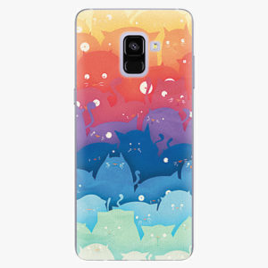 Plastový kryt iSaprio - Cats World - Samsung Galaxy A8 Plus
