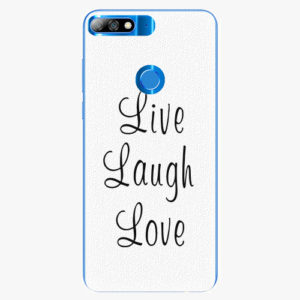 Plastový kryt iSaprio - Live Laugh Love - Huawei Y7 Prime 2018