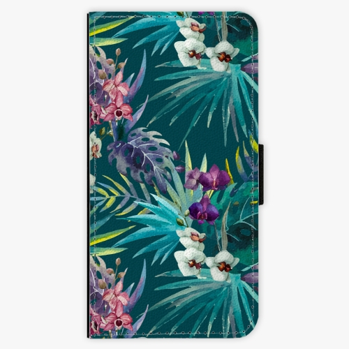 Flipové pouzdro iSaprio - Tropical Blue 01 - Samsung Galaxy A8 Plus Flipové pouzdro iSaprio - Tropical Blue 01 - Samsung Galaxy A8 Plus