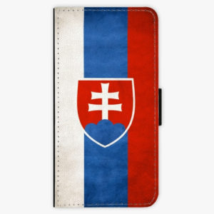 Flipové pouzdro iSaprio - Slovakia Flag - Samsung Galaxy A8 Plus