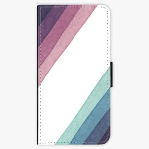 Flipové pouzdro iSaprio - Glitter Stripes 01 - Samsung Galaxy A8 Plus