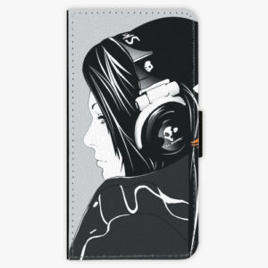 Flipové pouzdro iSaprio - Headphones - Samsung Galaxy A8 Plus