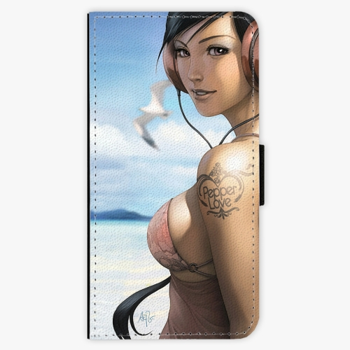 Flipové pouzdro iSaprio - Girl 02 - Samsung Galaxy A8 Plus Flipové pouzdro iSaprio - Girl 02 - Samsung Galaxy A8 Plus