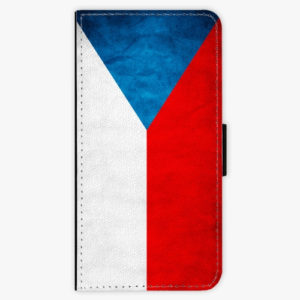 Flipové pouzdro iSaprio - Czech Flag - Samsung Galaxy A8 Plus