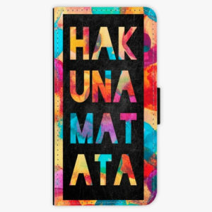 Flipové pouzdro iSaprio - Hakuna Matata 01 - Samsung Galaxy A8 Plus