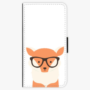 Flipové pouzdro iSaprio - Orange Fox - Samsung Galaxy A8 Plus