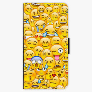 Flipové pouzdro iSaprio - Emoji - Samsung Galaxy A8 Plus