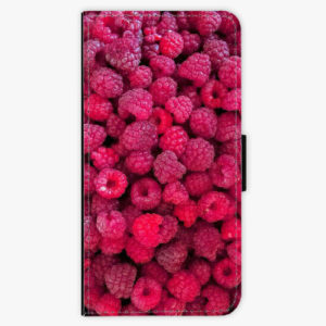 Flipové pouzdro iSaprio - Raspberry - Samsung Galaxy A8 Plus
