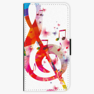 Flipové pouzdro iSaprio - Love Music - Samsung Galaxy A8 Plus