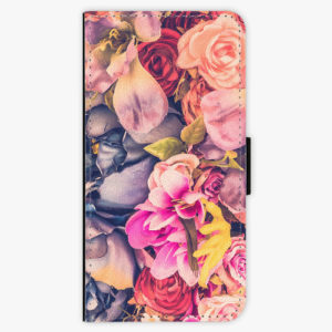 Flipové pouzdro iSaprio - Beauty Flowers - Samsung Galaxy A8 Plus