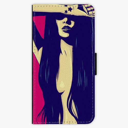 Flipové pouzdro iSaprio - Cartoon Girl - Samsung Galaxy A8 Plus Flipové pouzdro iSaprio - Cartoon Girl - Samsung Galaxy A8 Plus