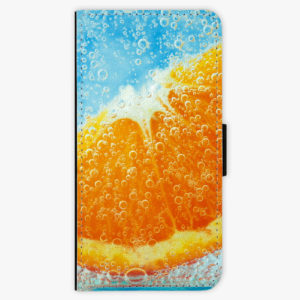 Flipové pouzdro iSaprio - Orange Water - Samsung Galaxy A8 Plus