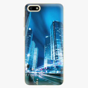 Plastový kryt iSaprio - Night City Blue - Huawei Y5 2018