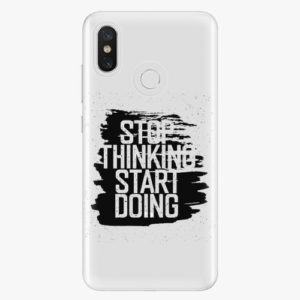 Plastový kryt iSaprio - Start Doing - black - Xiaomi Mi 8