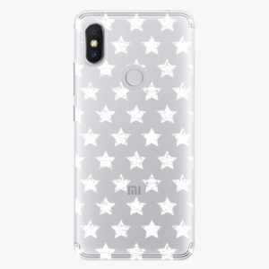 Plastový kryt iSaprio - Stars Pattern - white - Xiaomi Redmi S2