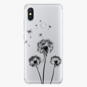 Plastový kryt iSaprio - Three Dandelions - black - Xiaomi Redmi S2