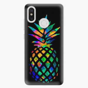 Plastový kryt iSaprio - Rainbow Pineapple - Xiaomi Mi 8