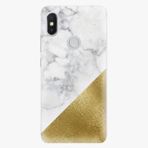 Plastový kryt iSaprio - Gold and WH Marble - Xiaomi Redmi S2