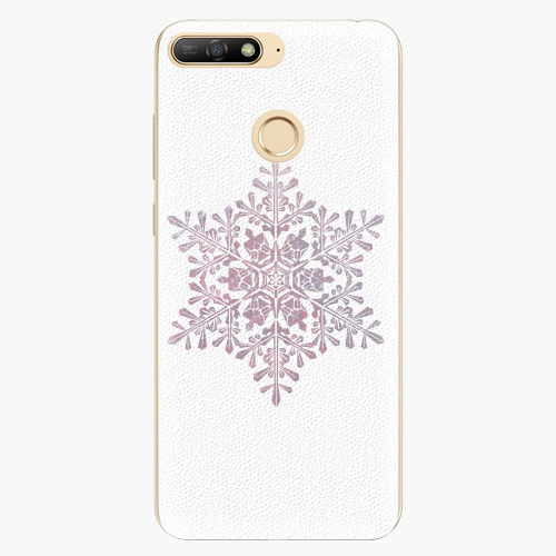 Plastový kryt iSaprio - Snow Flake - Huawei Y6 Prime 2018 Plastový kryt iSaprio - Snow Flake - Huawei Y6 Prime 2018